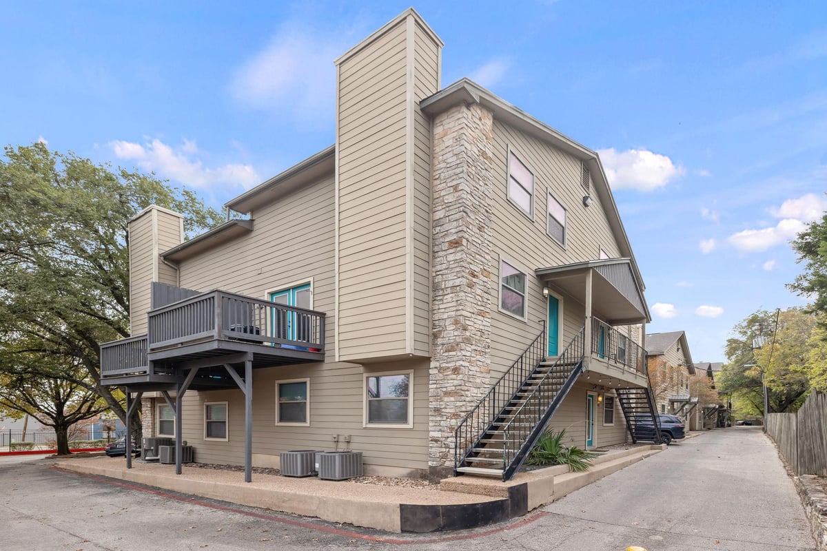 View 6700 Cooper Lane Unit #40 in Ceniza Condo 6700 Cooper Lane Unit #40 - front exterior - Luxury home in Ceniza Condo, Austin, TX