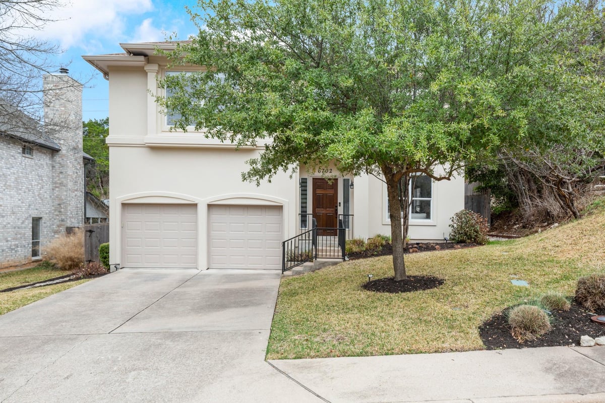 6702 WINNIPEG Cv - front exterior - Luxury home in GREAT HILLS, Austin, TX