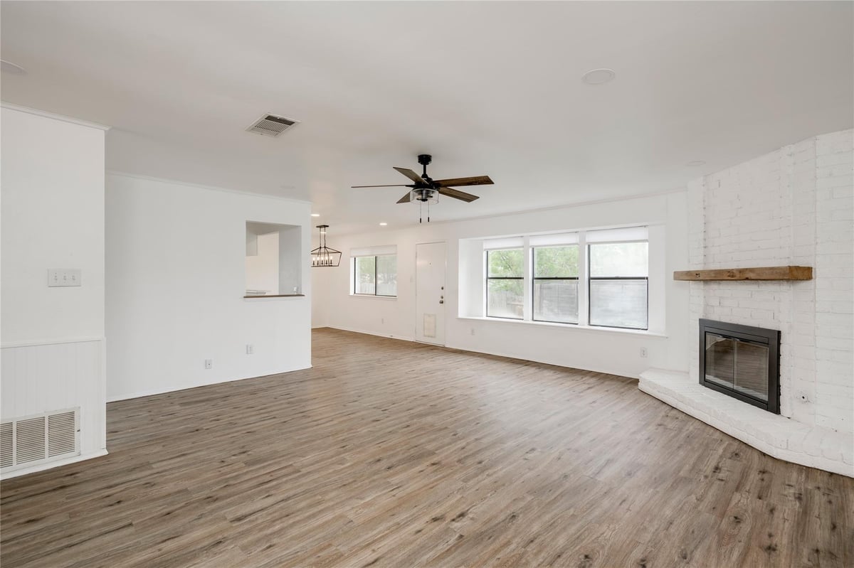 Living area at 6705 Lancret Hill Dr - 4 bed 2 bath home