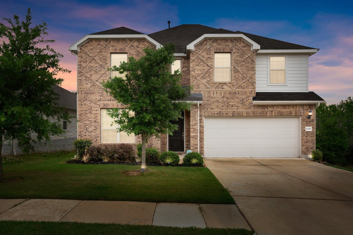 View 6708 Avila Way in Carmel West 6708 Avila Way - front exterior - Luxury home in Carmel West, Pflugerville, TX