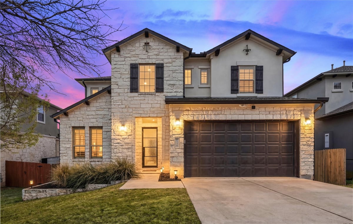 View 6728 Vicenza Dr in Avana 6728 Vicenza Dr - front exterior - Luxury home in Avana, Austin, TX