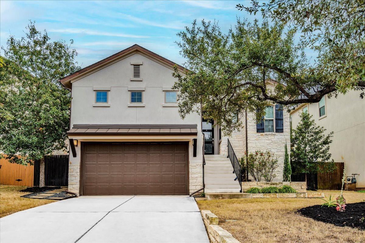 View 6729 Vicenza DR in Avana Ph One Sec Five 6729 Vicenza DR - front exterior - Luxury home in Avana Ph One Sec Five, Austin, TX