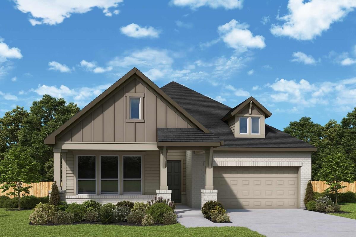 676 Sage Thrasher Cir - front exterior - Luxury home in Headwaters at Barton Creek, Dripping Springs, TX