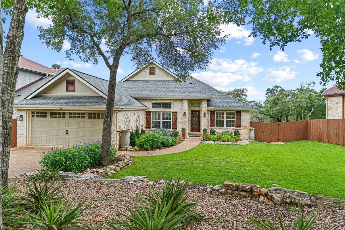 View 68 Brookhollow Dr in Woodcreek Sec 6-C 68 Brookhollow Dr - front exterior - Luxury home in Woodcreek Sec 6-C, Wimberley, TX