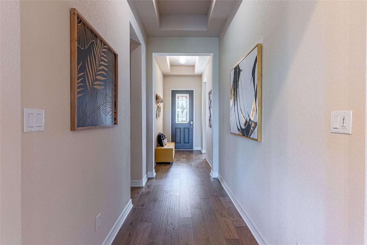 Primary bedroom at 6800 Little Serenity Cv - 3 bed 2 bath home