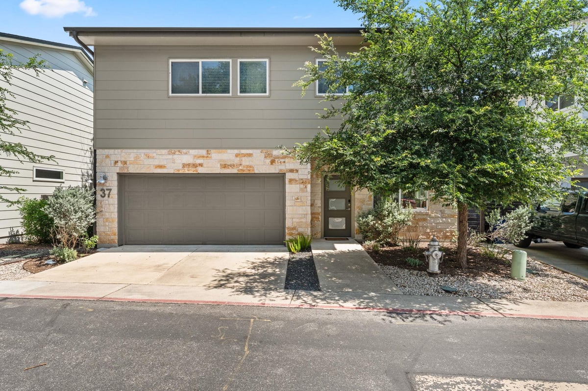 View 6800 Menchaca Rd Unit #37 in SoMa Village 6800 Menchaca Rd Unit #37 - front exterior - Luxury home in SoMa Village, Austin, TX