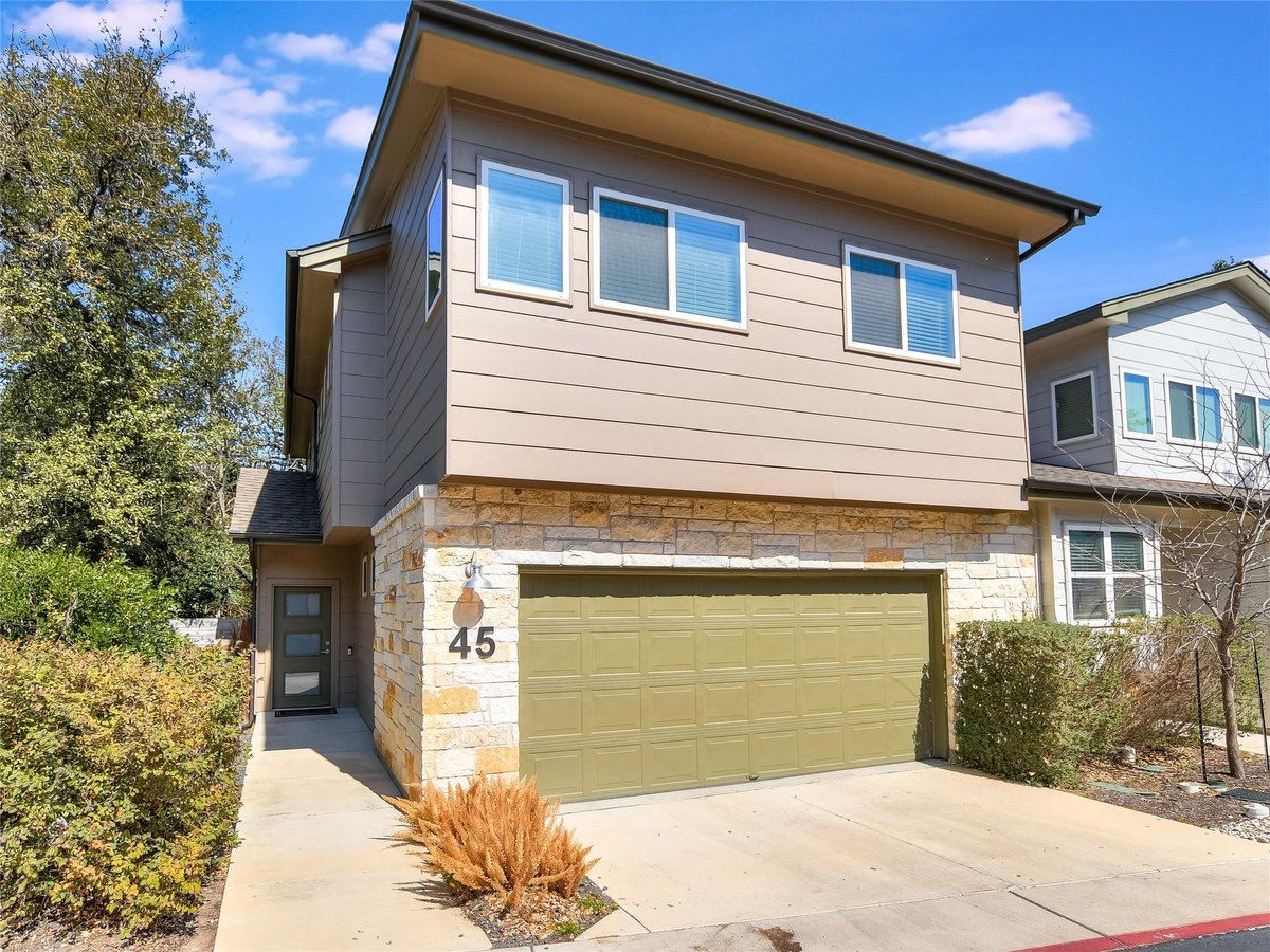 View 6800 Menchaca Rd Unit #45 in Soma 6800 Menchaca Rd Unit #45 - front exterior - Luxury home in Soma, Austin, TX