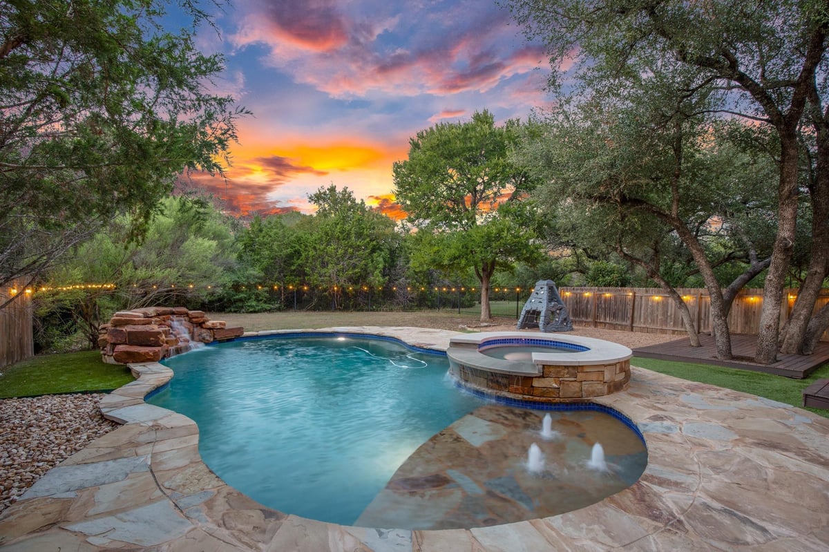 View 6804 Teulada Dr in Circle C Avana 6804 Teulada Dr - front exterior - Luxury home in Circle C Avana, Austin, TX
