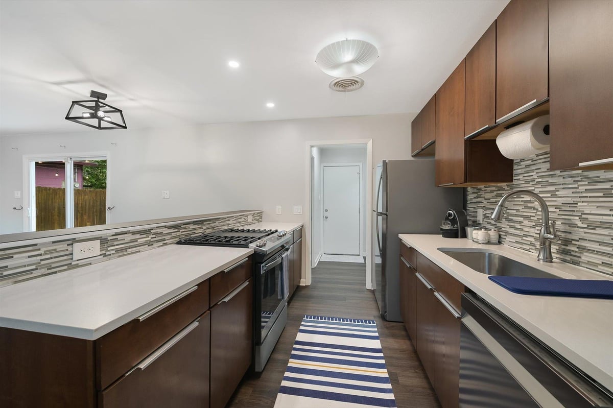 Kitchen at 6809 Hanover Ln - 2 bed 2 bath home
