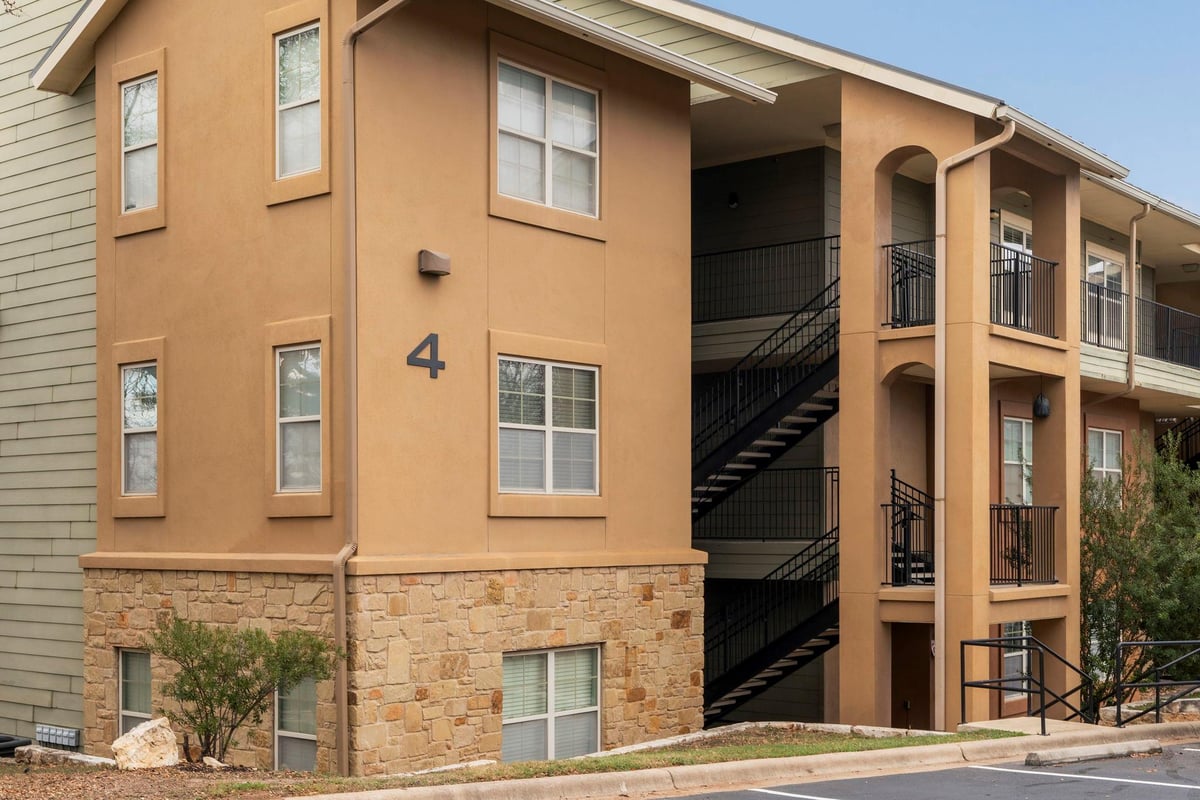 View 6810 Deatonhill Dr Unit #4102 in Deatonhill Condo Amd 6810 Deatonhill Dr Unit #4102 - front exterior - Luxury home in Deatonhill Condo Amd, Austin, TX