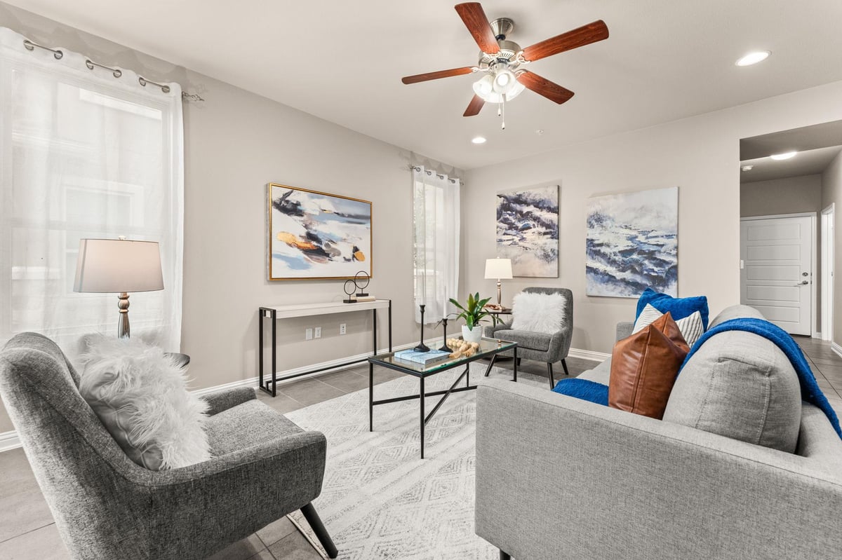 Primary bedroom at 6814 E Riverside Dr Unit #21 - 4 bed 3 bath home