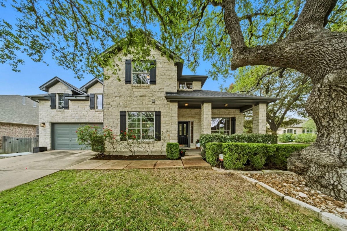 View 6817 Blissfield Dr in Hielscher Sec 12 6817 Blissfield Dr - front exterior - Luxury home in Hielscher Sec 12, Austin, TX