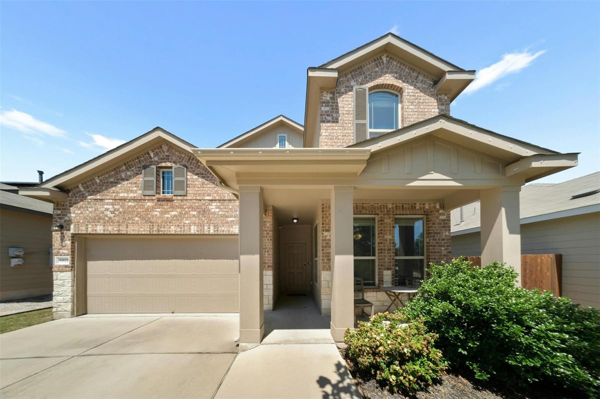 View 6821 Vail Ridge St in Colorado Crossing 6821 Vail Ridge St - front exterior - Luxury home in Colorado Crossing, Austin, TX