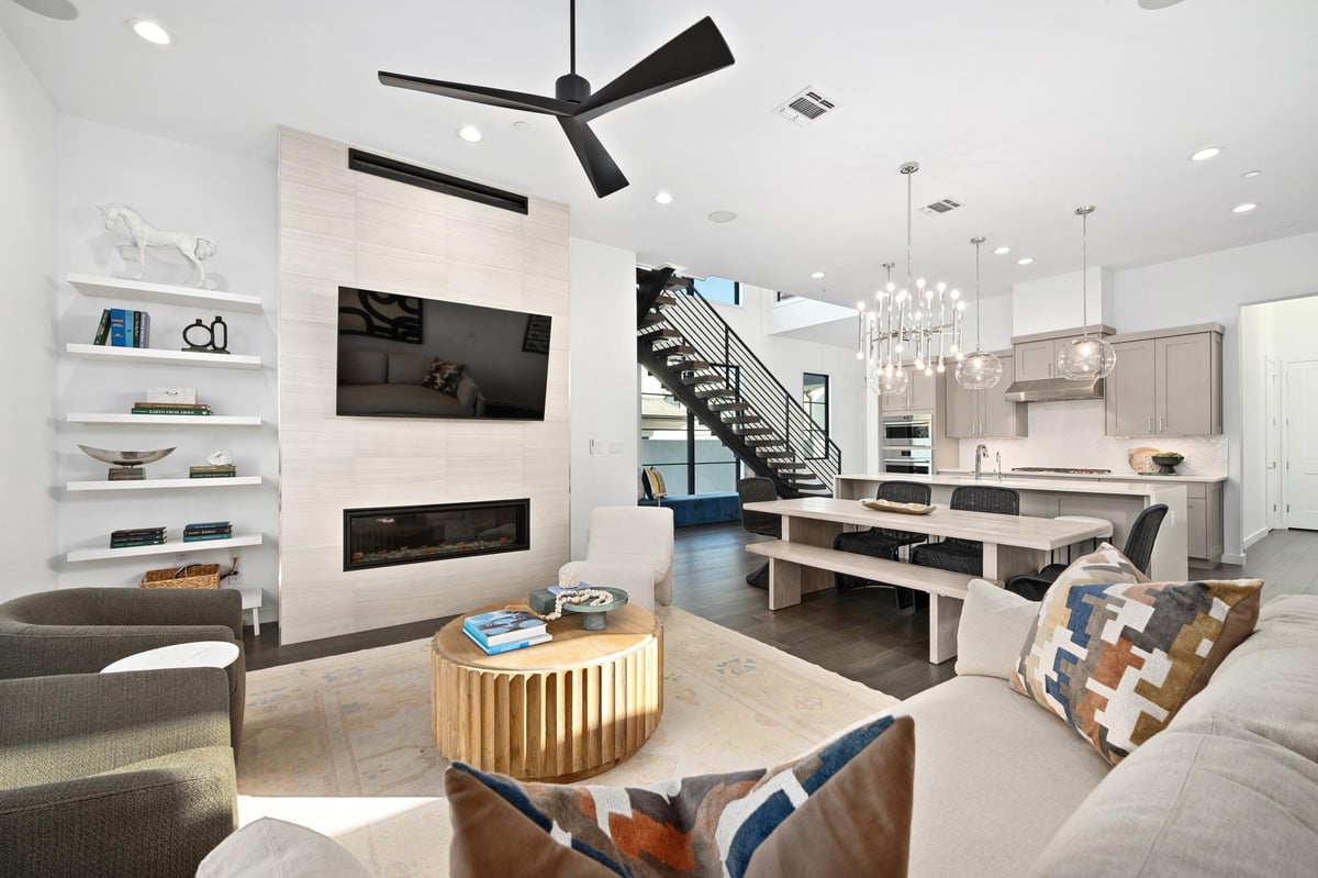 6901 Adeline Way Unit #23 - front exterior - Luxury home in The Addie Condominiums, Austin, TX
