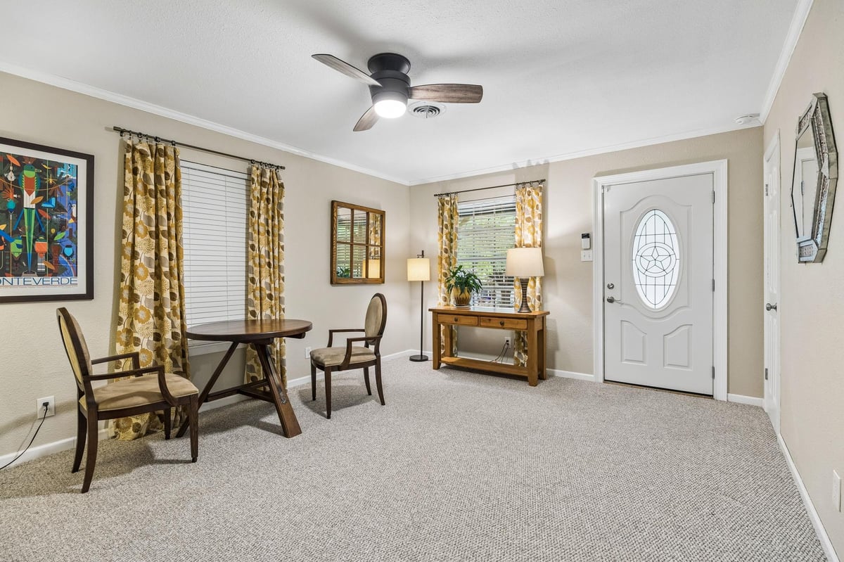 Primary bedroom at 6902 Notre Dame Dr - 3 bed 2 bath home