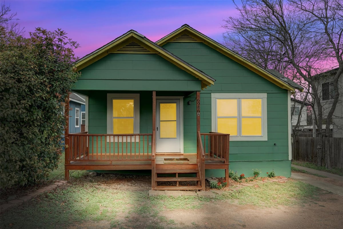 View 6906 CARVER Ave Unit #A in St Johns College Add 6906 CARVER Ave Unit #A - front exterior - Luxury home in St Johns College Add, Austin, TX