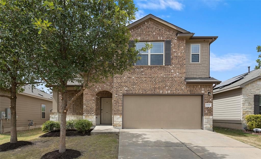 View 6908 Vail Rdg in Colorado Crossing 6908 Vail Rdg - front exterior - Luxury home in Colorado Crossing, Austin, TX