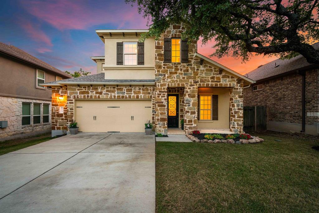 View 6913 Estana Ln in Avana 6913 Estana Ln - front exterior - Luxury home in Avana, Austin, TX