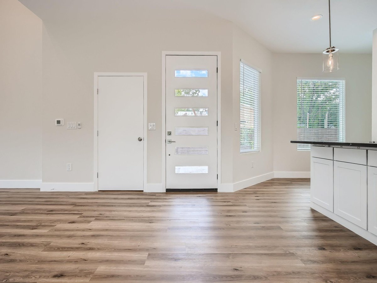 Kitchen at 6919 Bethune Ave Unit #B - 3 bed 2 bath home