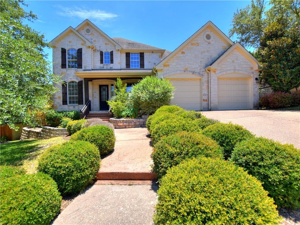 View 6921 Covered Bridge Dr in Covered Bridge Sec 02 6921 Covered Bridge Dr - front exterior - Luxury home in Covered Bridge Sec 02, Austin, TX