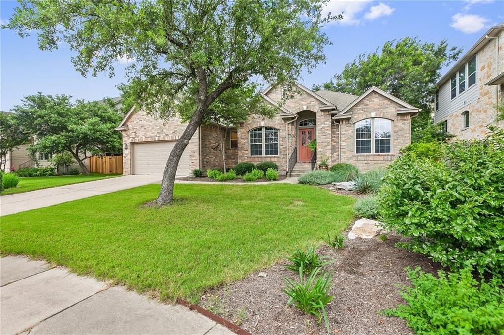 6925 Via Correto Dr - front exterior - Luxury home in Heights At Loma Vista, Austin, TX