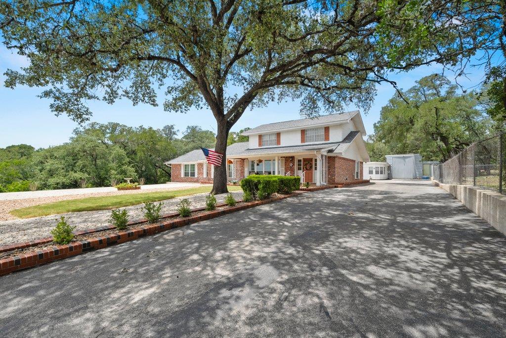 View 699 Floral Ave in Grandview Add 699 Floral Ave - front exterior - Luxury home in Grandview Add, New Braunfels, TX