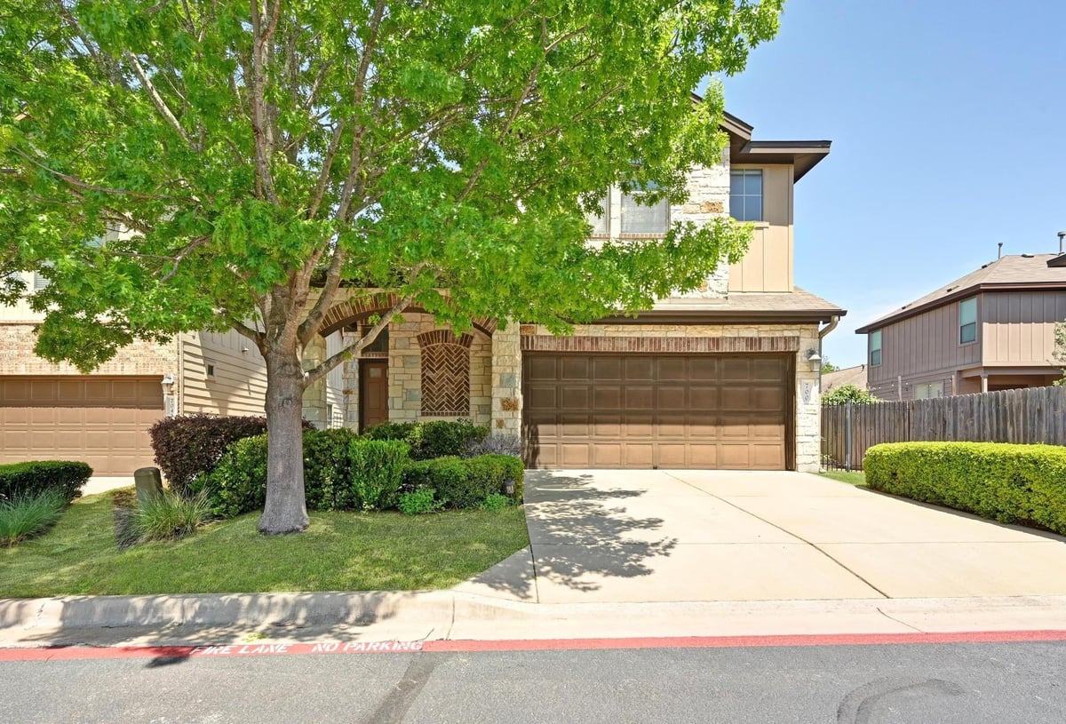 View 700 Padron Ln Unit #64 in Milestone Southpark Condominiu 700 Padron Ln Unit #64 - front exterior - Luxury home in Milestone Southpark Condominiu, Austin, TX