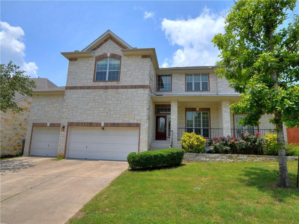 7005 Via Correto Dr - front exterior - Luxury home in Heights At Loma Vista, Austin, TX