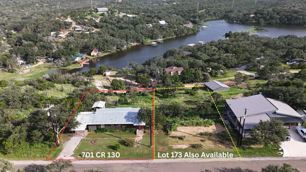 View 701 County Road 130 in Council Creek 701 County Road 130 - front exterior - Luxury home in Council Creek, Burnet, TX