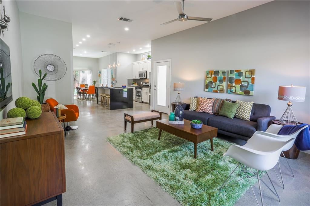 Primary bedroom at 701 Zennia St Unit #B - 4 bed 2 bath home