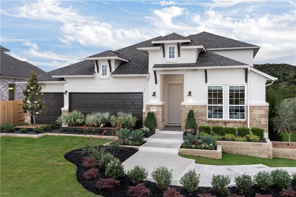View 7013 Empresa DR in Sweetwater 65s 7013 Empresa DR - front exterior - Luxury home in Sweetwater 65s, Austin, TX