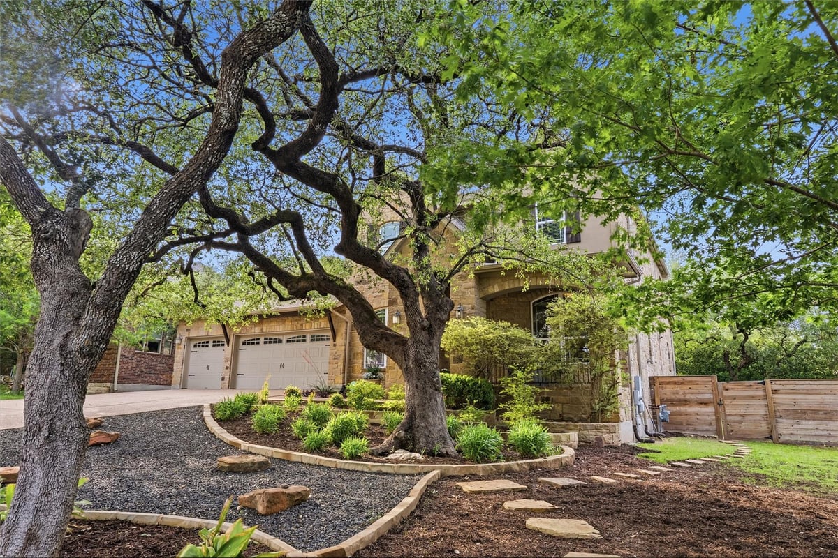 View 7013 Mitra DR in Meridian 7013 Mitra DR - front exterior - Luxury home in Meridian, Austin, TX