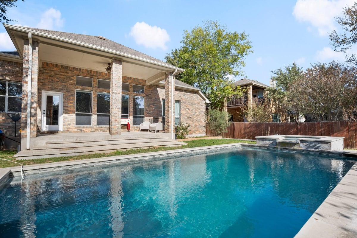 View 7017 Viridian Ln in Hielscher Sec 15 7017 Viridian Ln - front exterior - Luxury home in Hielscher Sec 15, Austin, TX