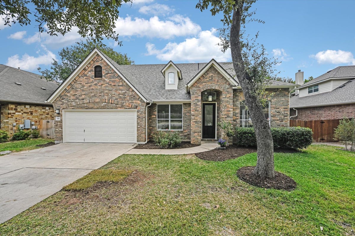 View 7017 Viridian Ln in Hielscher Sec 15 7017 Viridian Ln - front exterior - Luxury home in Hielscher Sec 15, Austin, TX