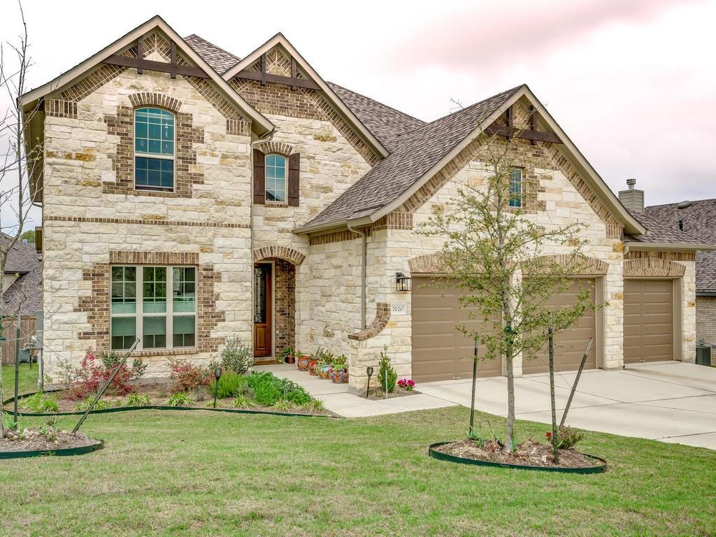 View 7020 Halesboro Dr in Enclave At Covered Bridge 7020 Halesboro Dr - front exterior - Luxury home in Enclave At Covered Bridge, Austin, TX
