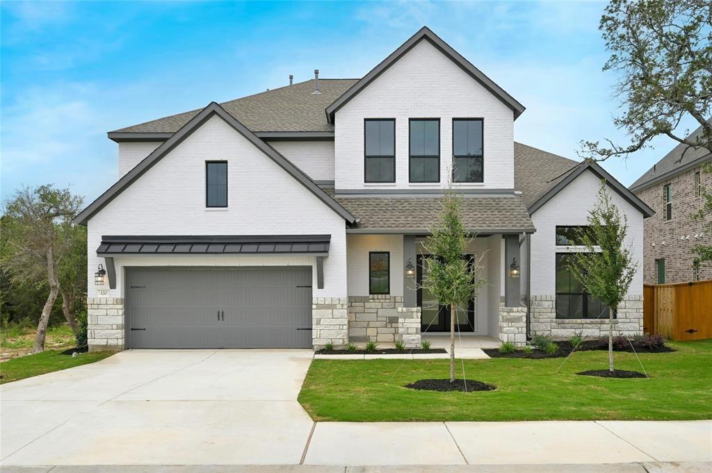 View 7021 Empresa DR in Sweetwater 7021 Empresa DR - front exterior - Luxury home in Sweetwater, Austin, TX