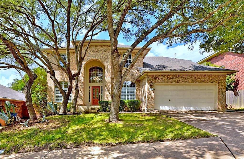 View 7025 Auckland DR in Circle C Ranch Ph A Sec 05 7025 Auckland DR - front exterior - Luxury home in Circle C Ranch Ph A Sec 05, Austin, TX