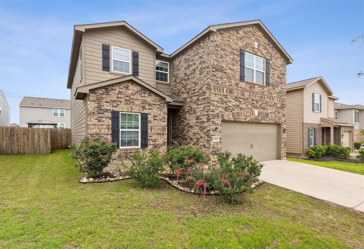 View 704 Cleary LN in Sonterra West 704 Cleary LN - front exterior - Luxury home in Sonterra West, Jarrell, TX