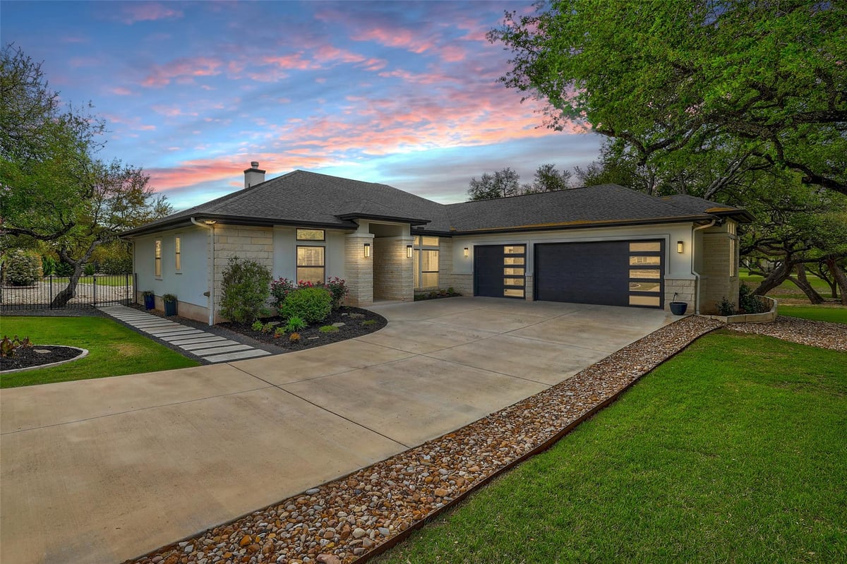 View 705 Pheasant Mdw in Rio Ancho 705 Pheasant Mdw - front exterior - Luxury home in Rio Ancho, Liberty Hill, TX
