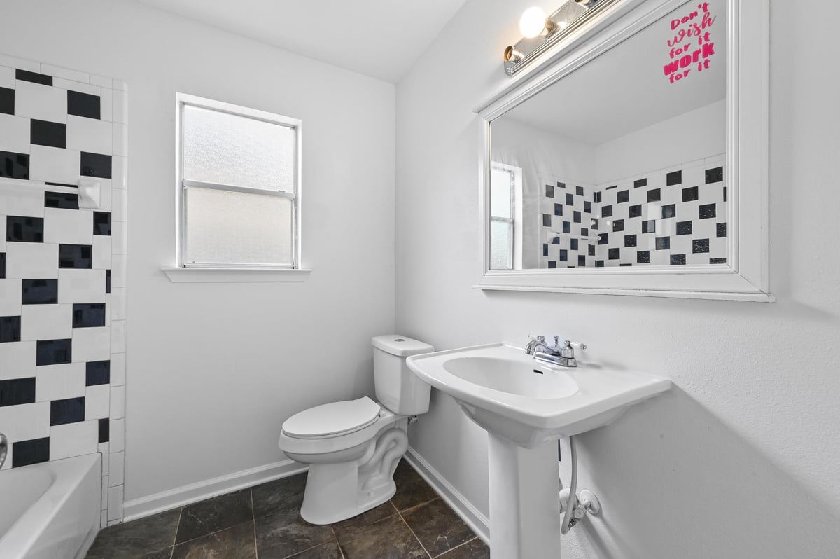 Bathroom at 7105 Cannonleague Dr - D & J Properties, Austin, TX