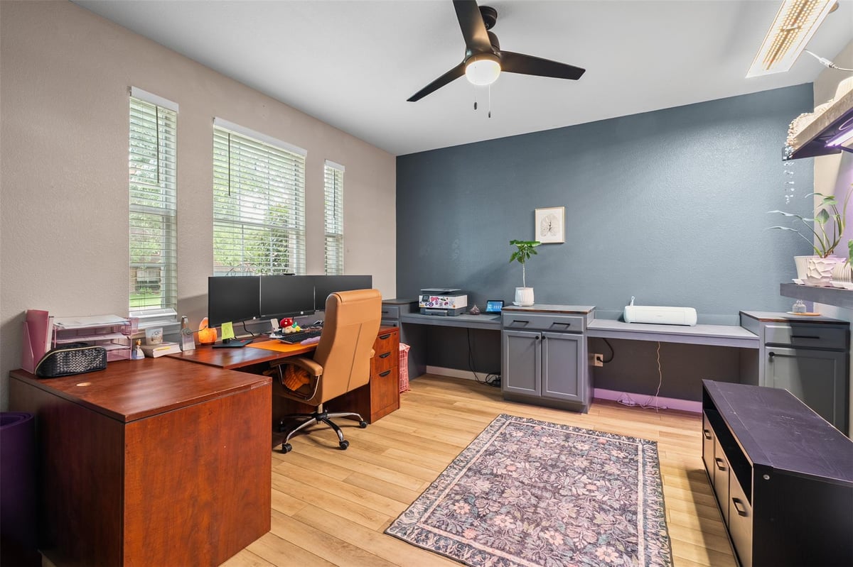Primary bedroom at 7107 Kevin Dr - 4 bed 3 bath home
