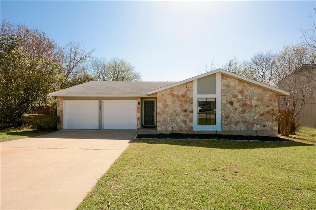 View 7107 Lunar Dr in Sunridge South 7107 Lunar Dr - front exterior - Luxury home in Sunridge South, Austin, TX