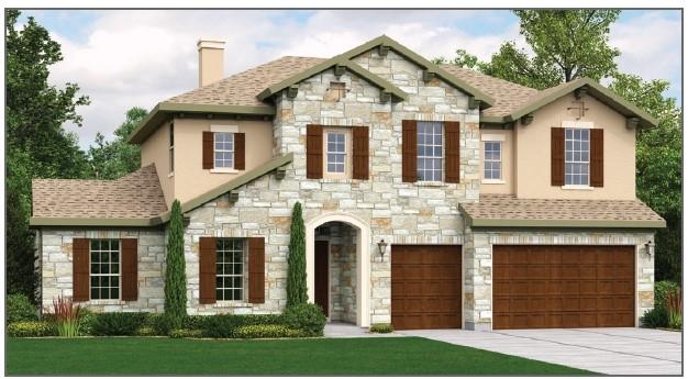 View 7108 Vicenza Drive Dr in Avana 7108 Vicenza Drive Dr - front exterior - Luxury home in Avana, Austin, TX