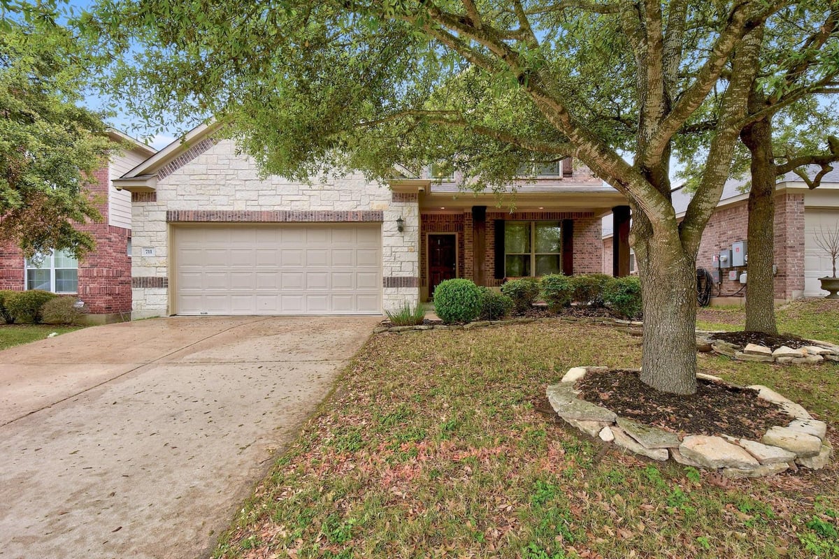View 711 Marc Taylor Dr in Taylor Estates 711 Marc Taylor Dr - front exterior - Luxury home in Taylor Estates, Austin, TX