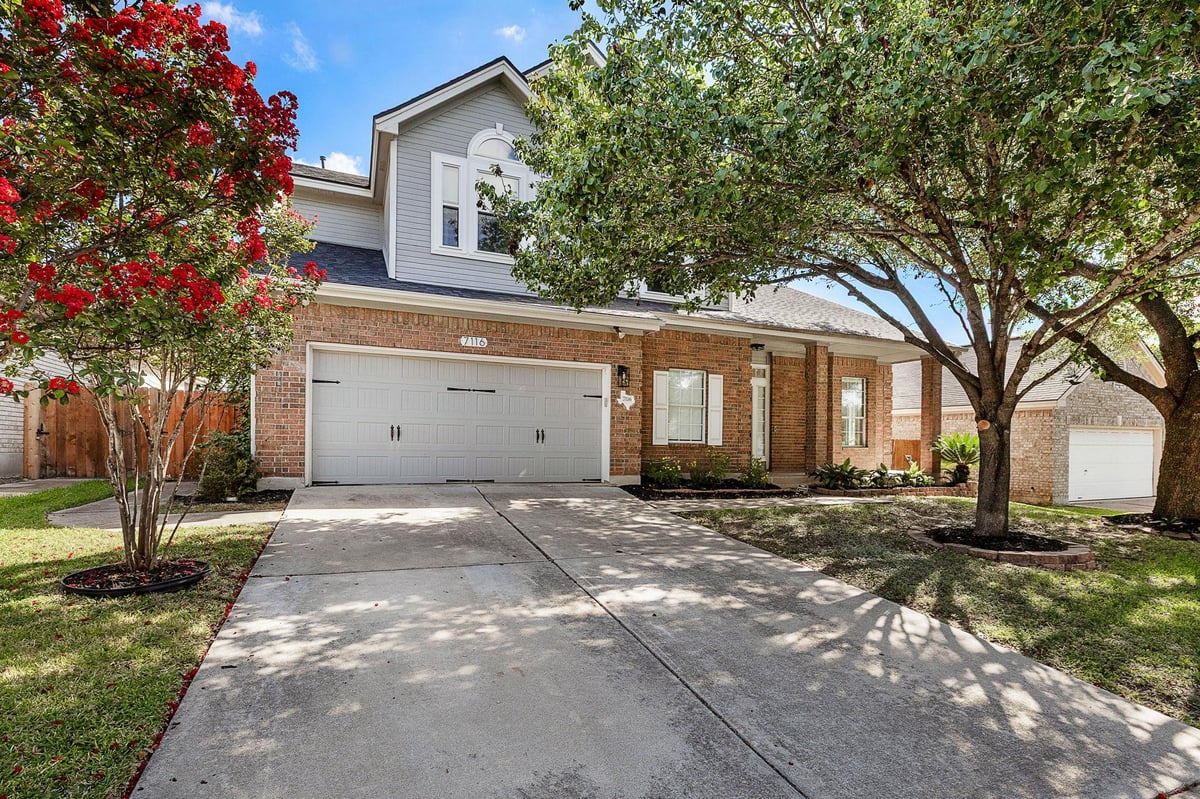 View 7116 Dagon DR in HARRIS BRANCH 7116 Dagon DR - front exterior - Luxury home in HARRIS BRANCH, Austin, TX