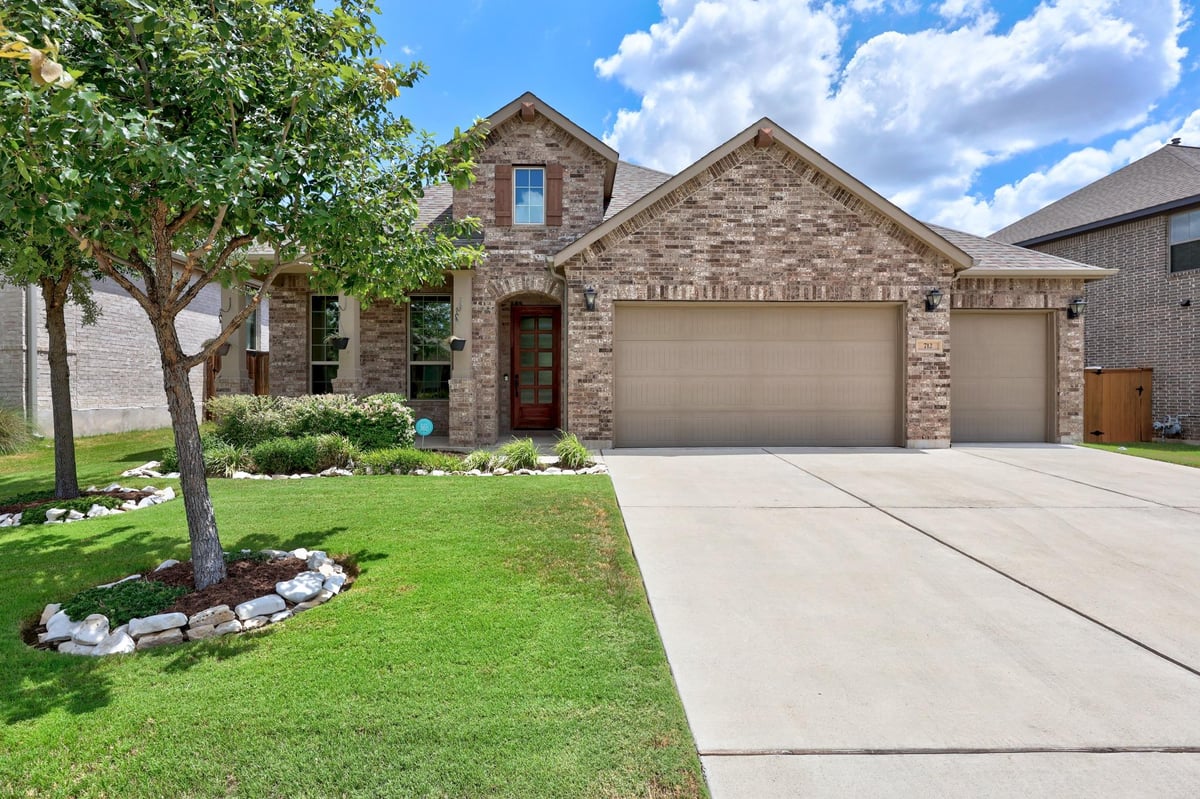 View 712 Whitetail DR in HIGHLANDS AT MAYFIELD RANCH 712 Whitetail DR - property photo 1 - Luxury home in HIGHLANDS AT MAYFIELD RANCH, Round Rock, TX