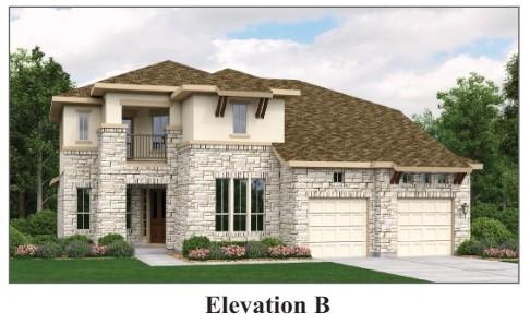 View 7120 Vicenza Dr in Avana 7120 Vicenza Dr - front exterior - Luxury home in Avana, Austin, TX