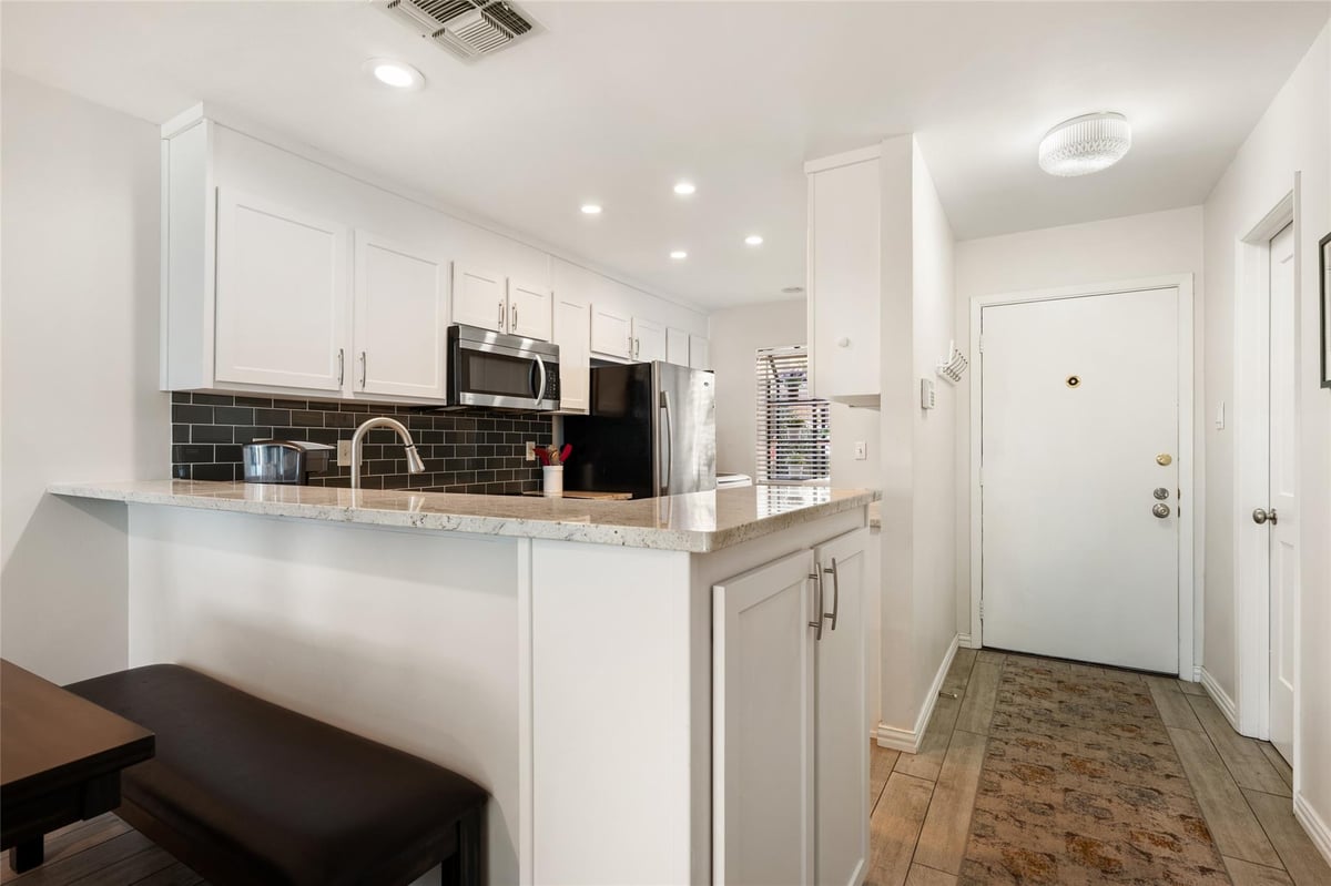 Kitchen at 7122 Wood Hollow Dr Unit #47 - 2 bed 1 bath home