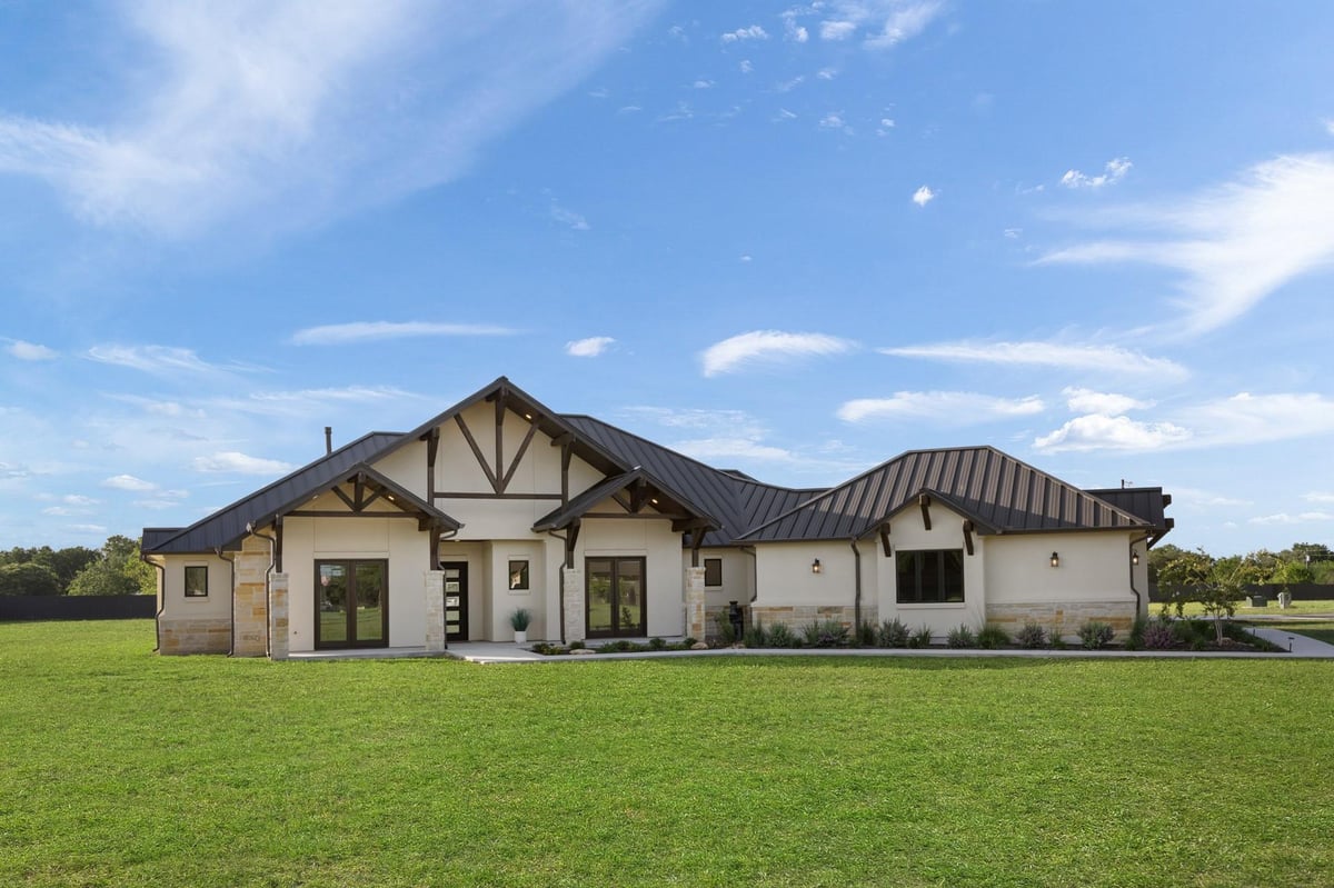 View 713 San Gabriel Ranch Rd in North Hwy 29 713 San Gabriel Ranch Rd - front exterior - Luxury home in North Hwy 29, Liberty Hill, TX