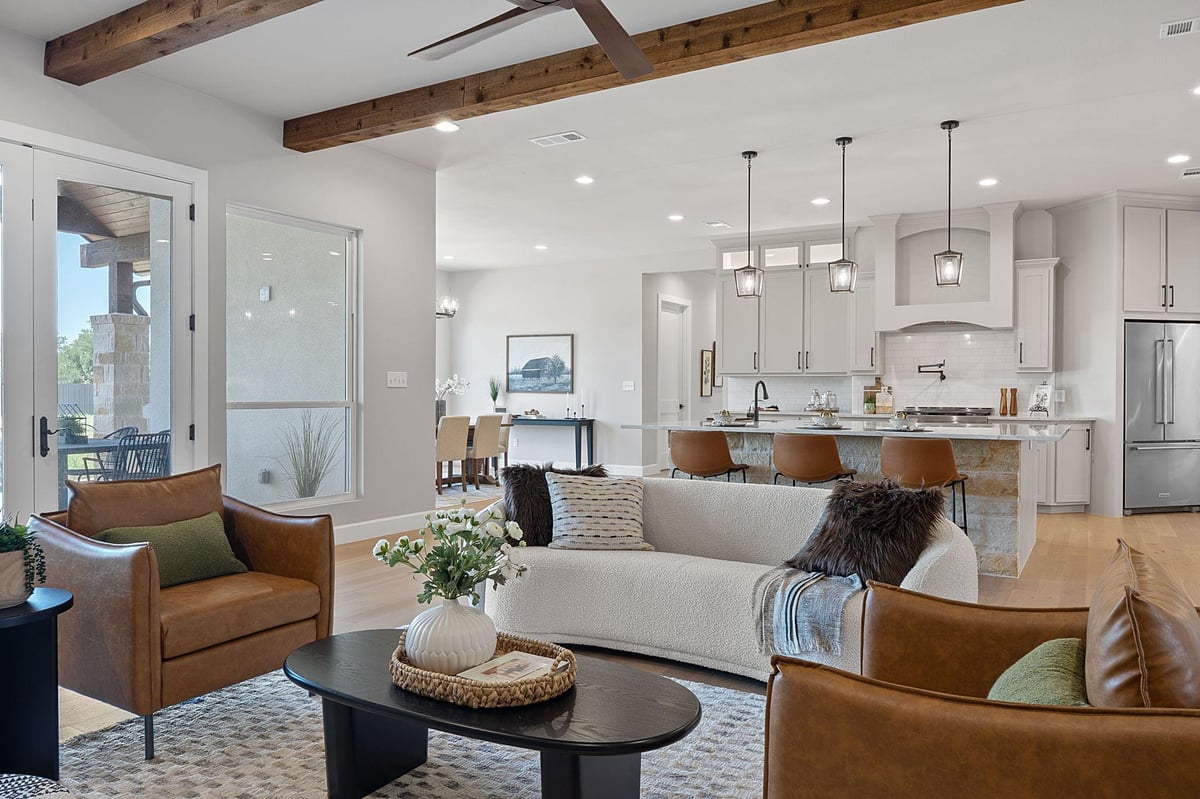 Primary bedroom at 713 San Gabriel Ranch Rd - 5 bed 5 bath home